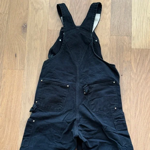 Carhartt Black Denim Overalls - Picture 4 of 4